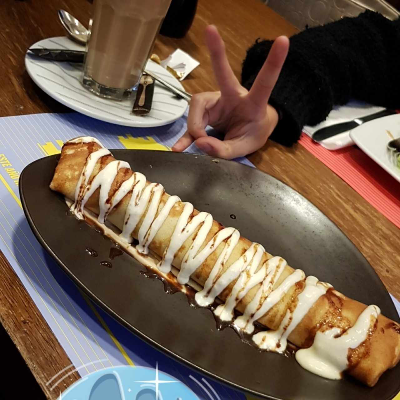 Crea dulce de fresas y café