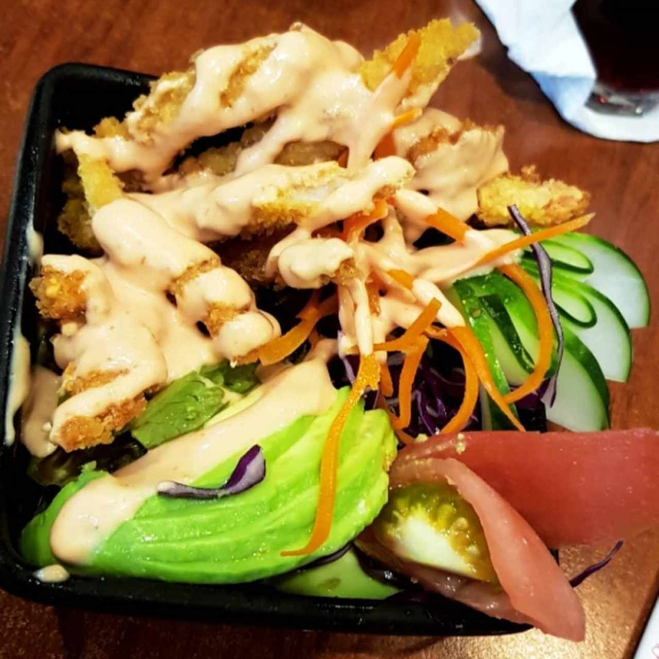 Ensalada de entrada 