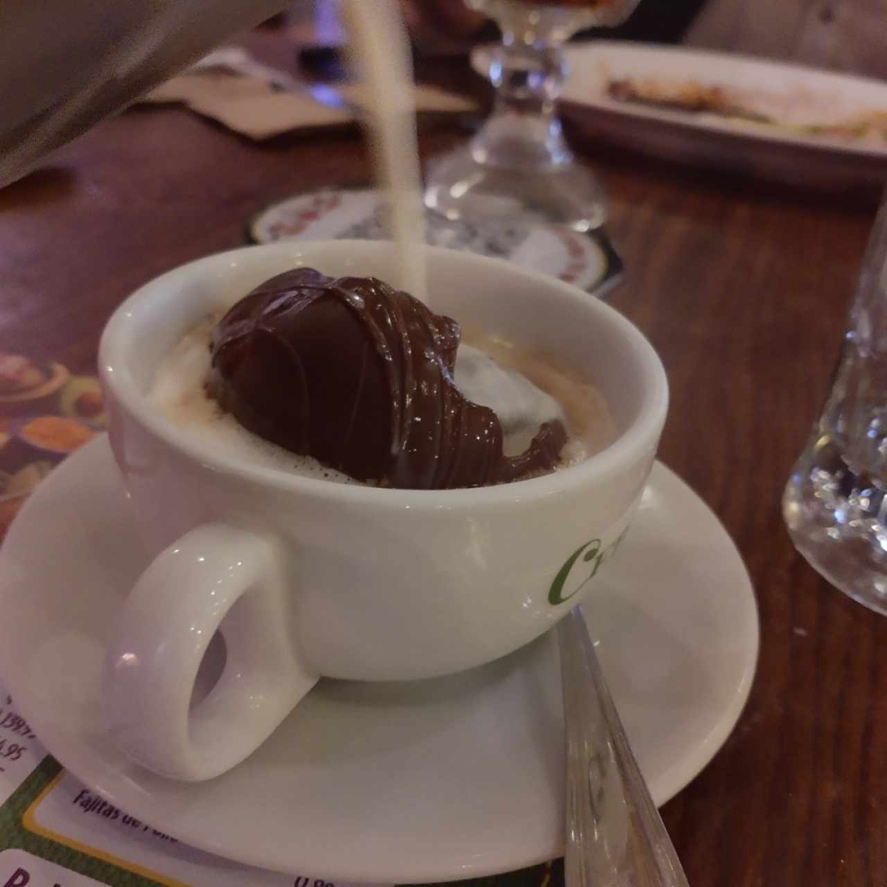 bomba de chocolate