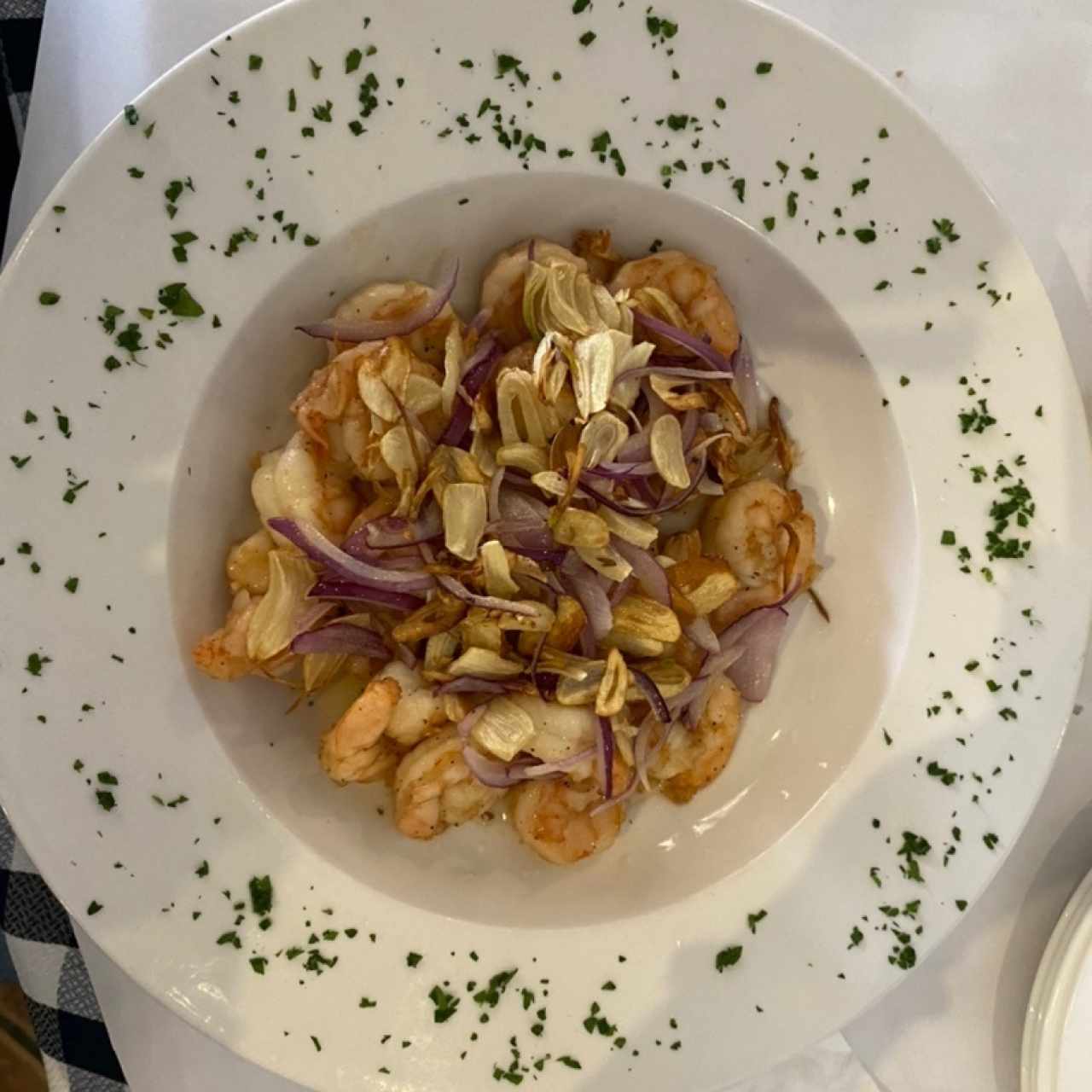 Del Mar - Camarones al Ajo