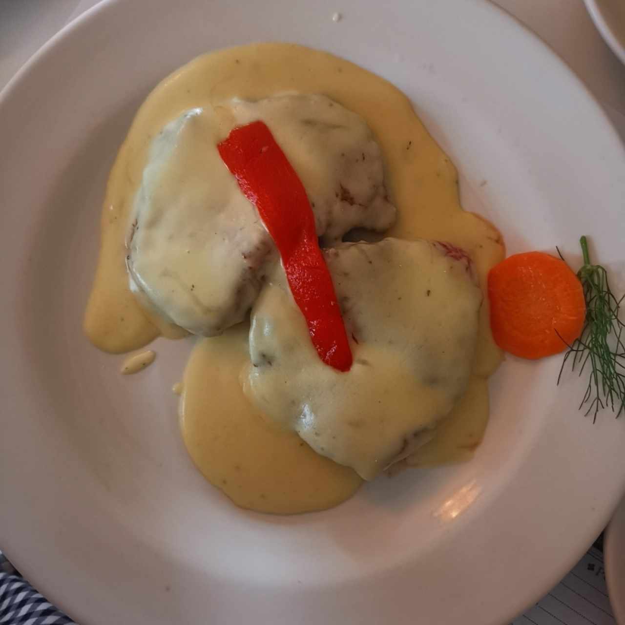 Lomito en Salsa de Queso Manchego