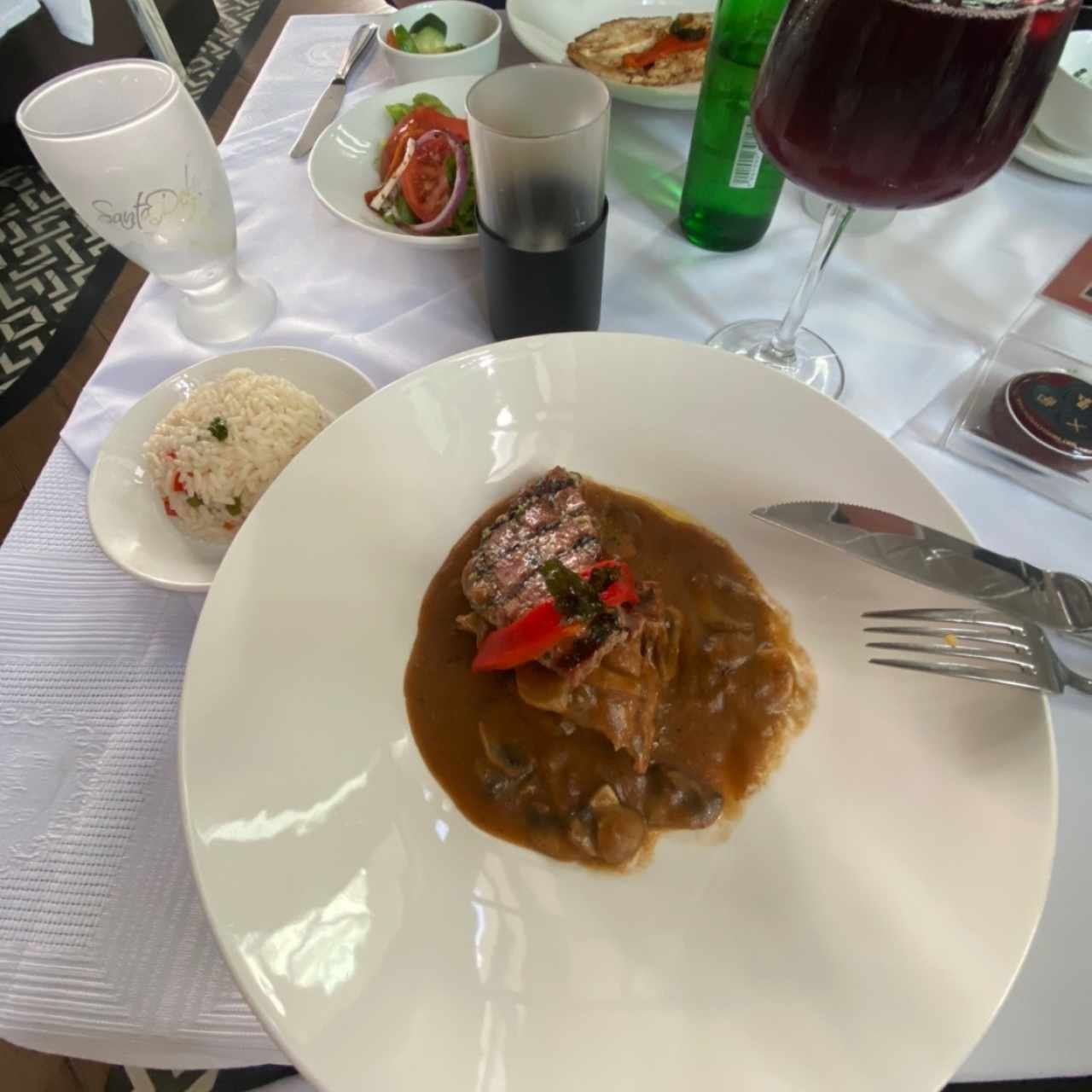 Carnes - Lomito con Champiñones
