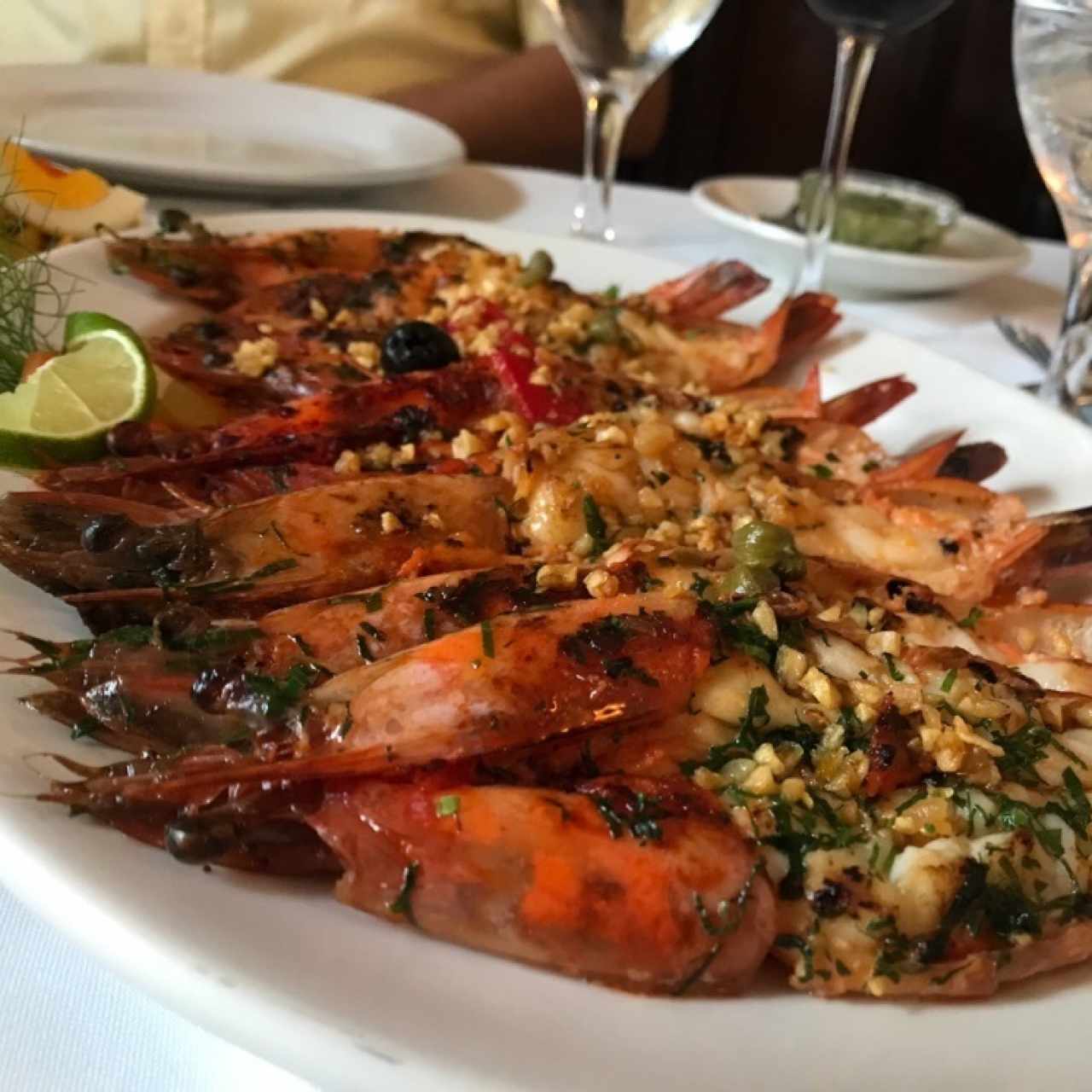 Camarones al Mojo de Ajo