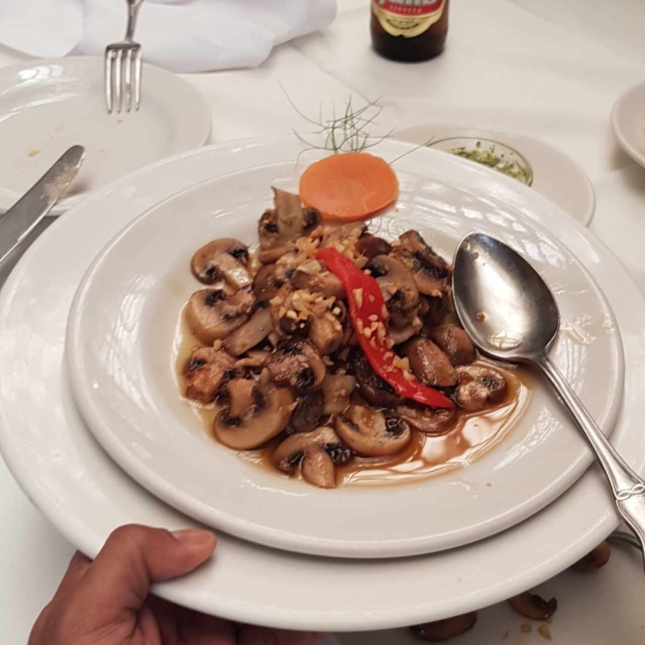 Champiñones a la Plancha o en Salsa Ajillo