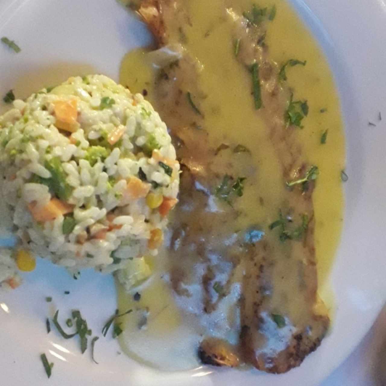 PESCE AL LIMONCELLO