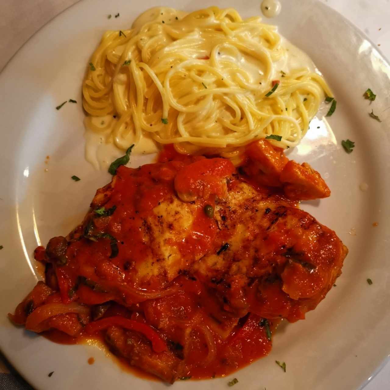 PIETANZE - POLLO ALLA CACCIATORA