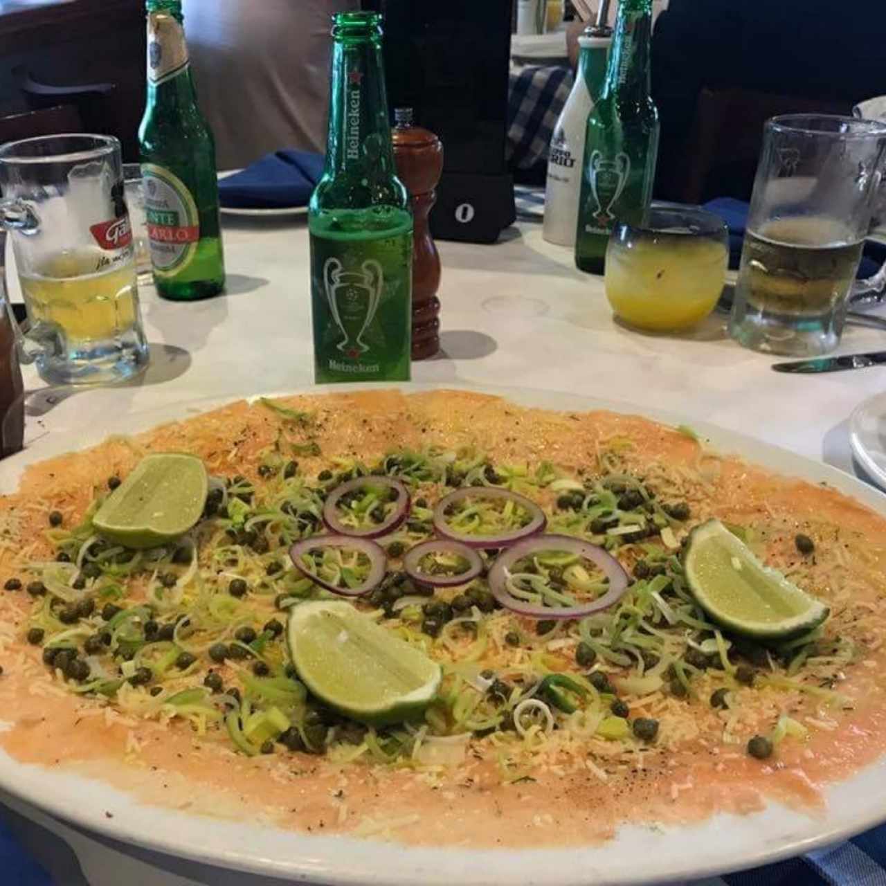Carpaccio Salmón