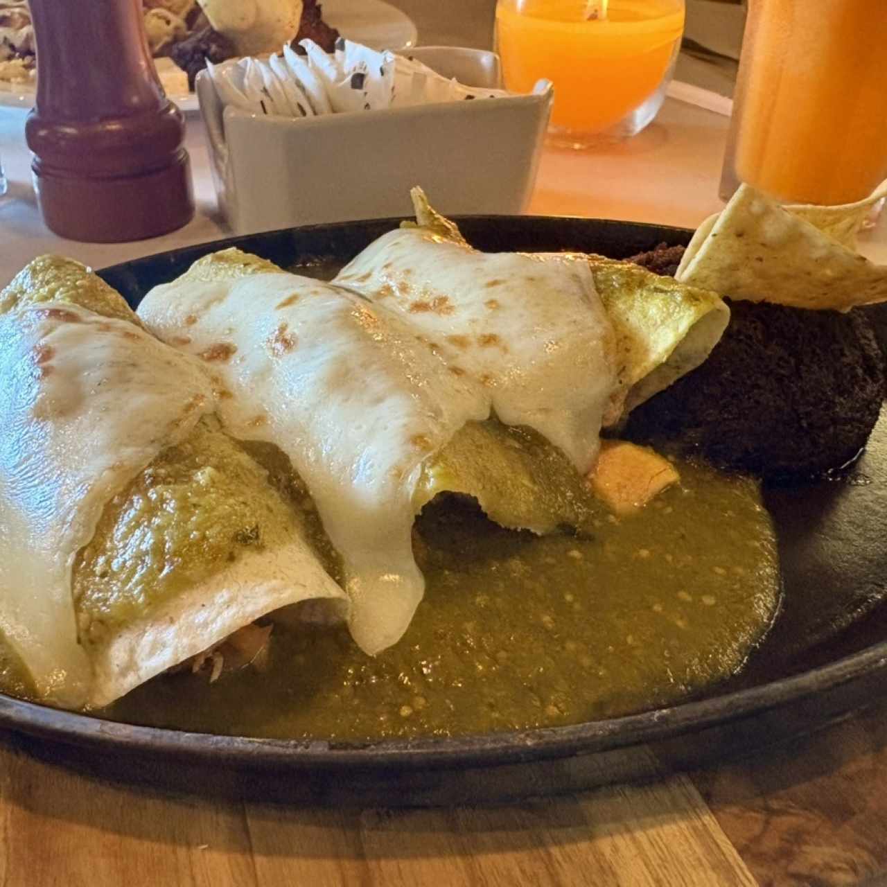 Enchiladas suizas 