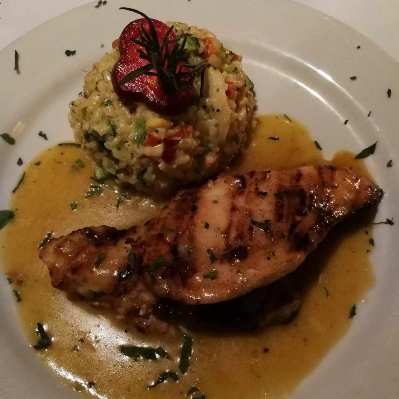 Pollo al Limoncello
