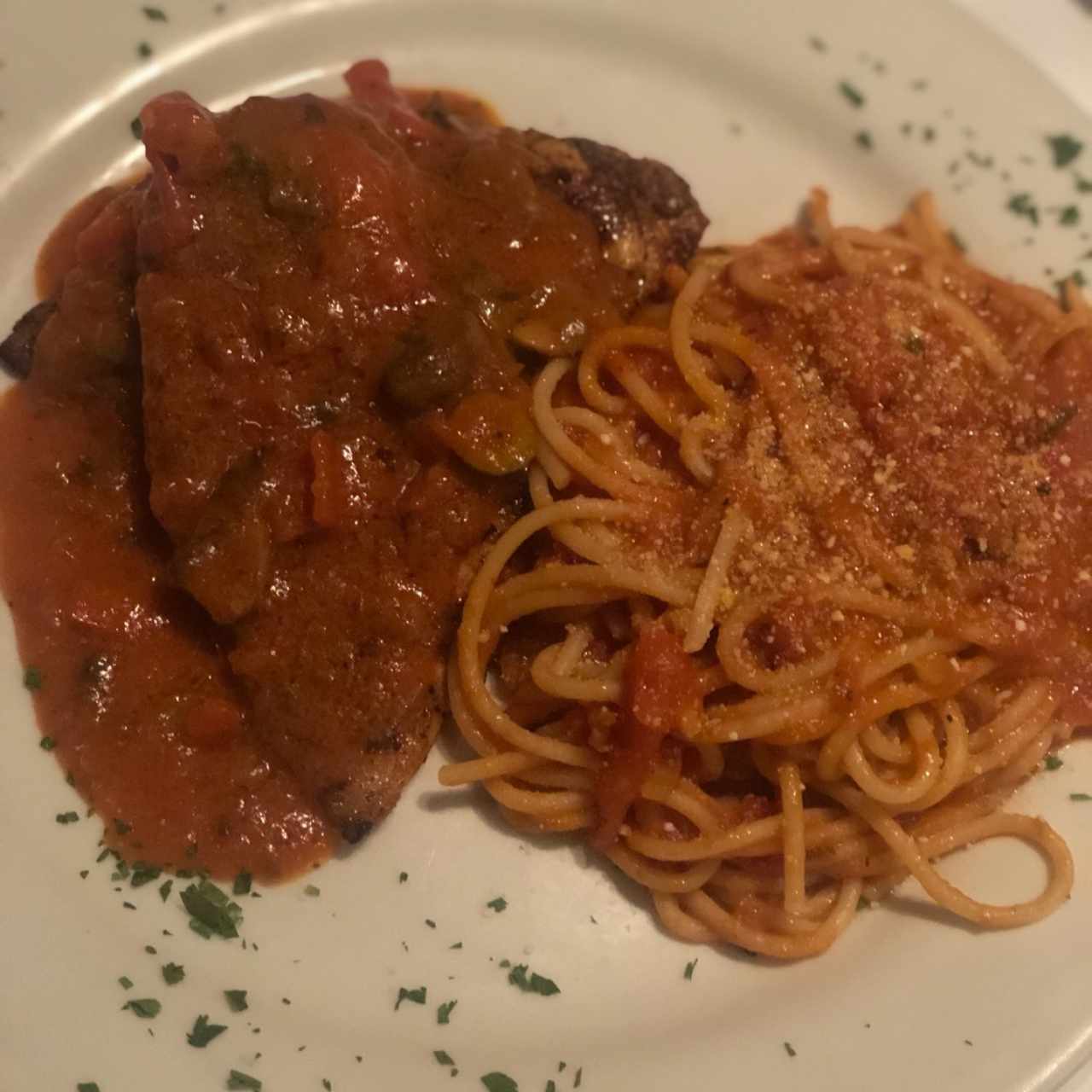 POLLO ALLA CACCIATORA
