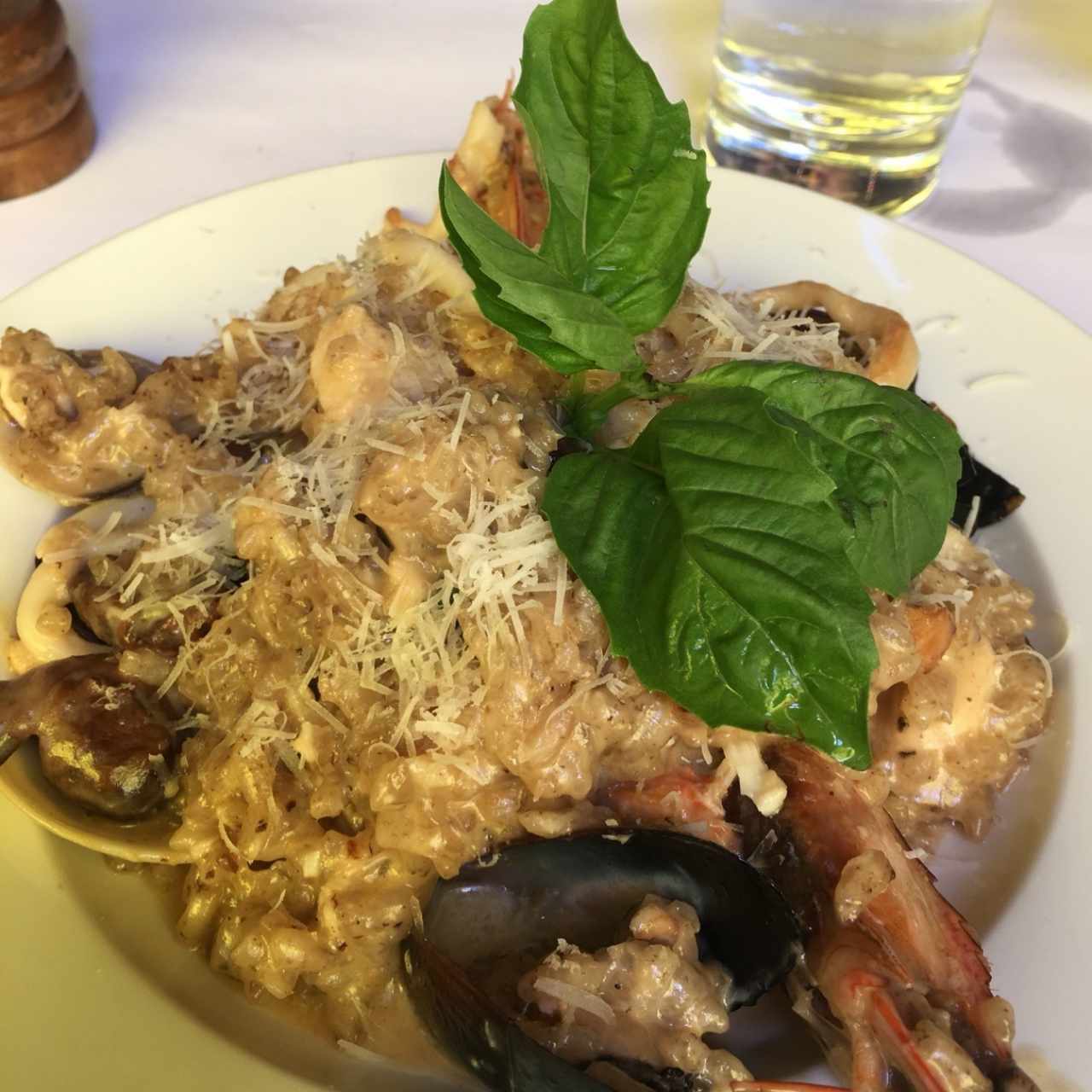 risotto de mariscos