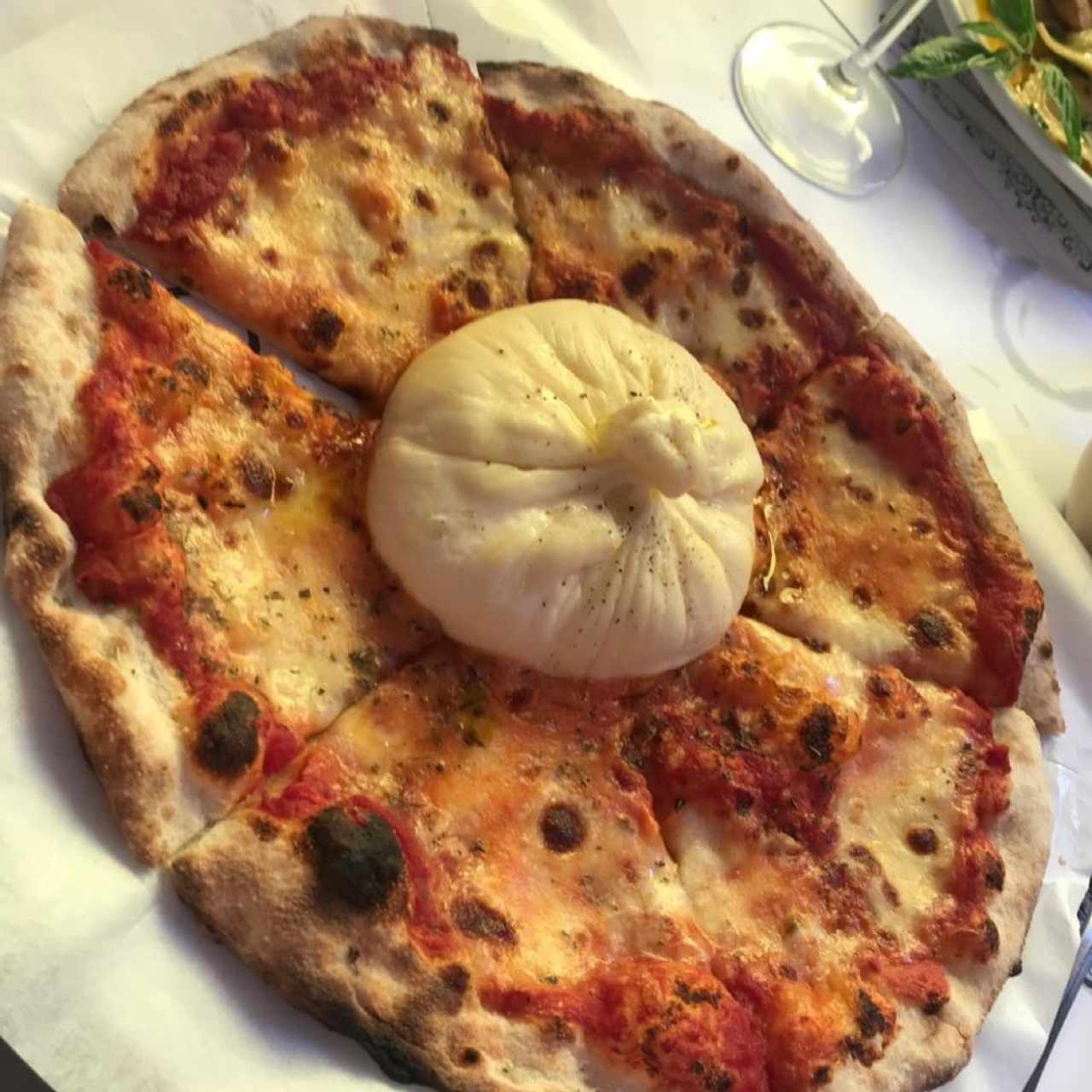 pizza burrata