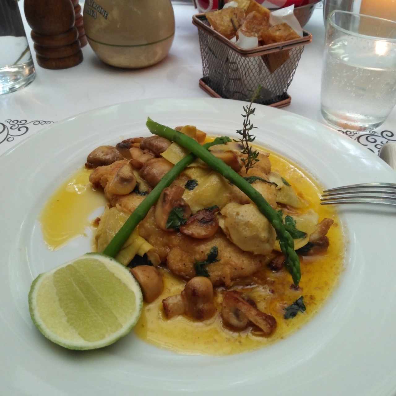 Róbalo alla Plancha Limone