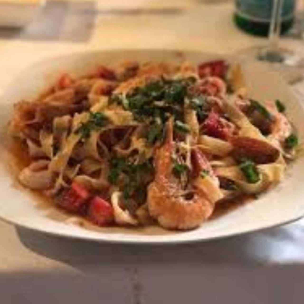 fettuccine ai frutti di mari