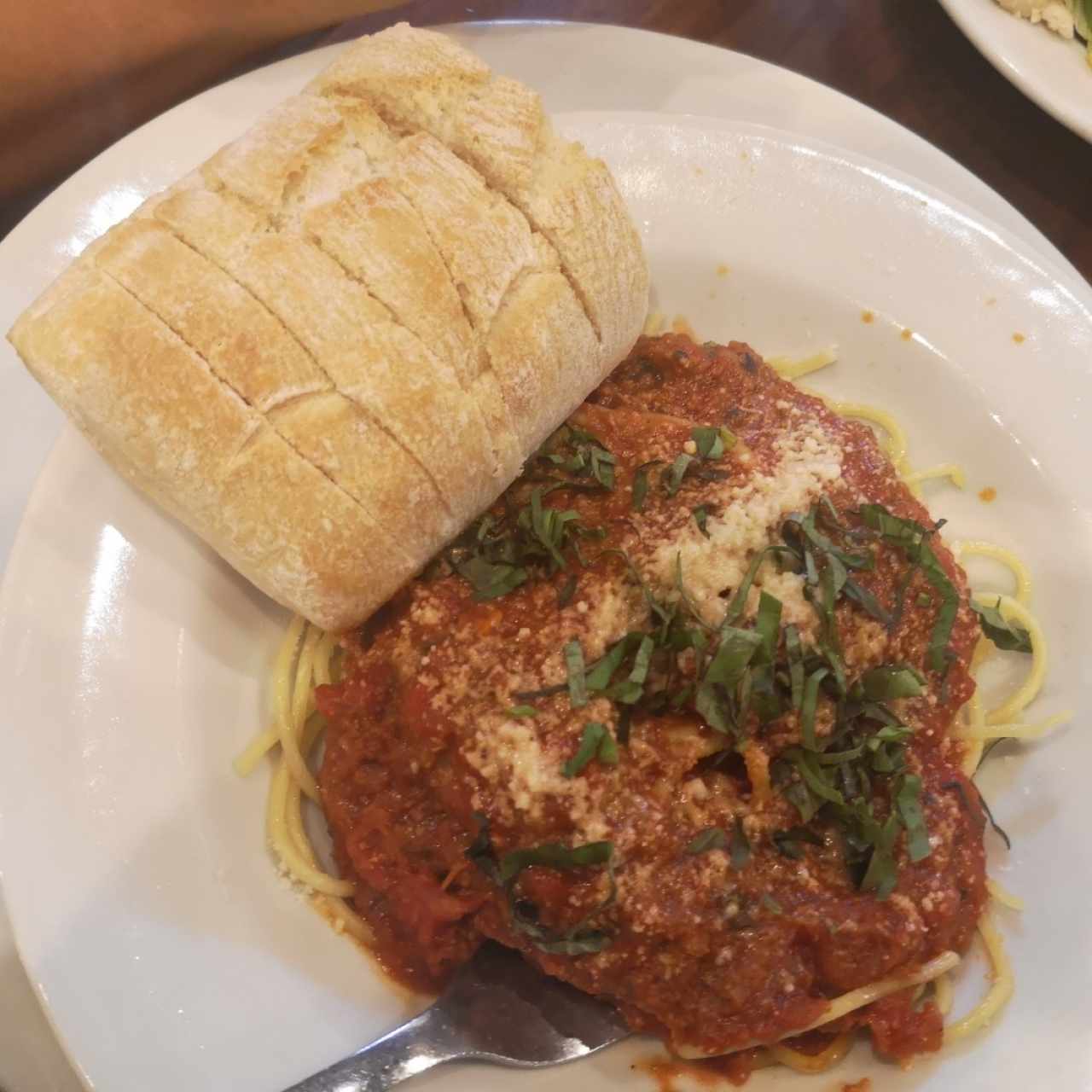 Spaguetti a la Bolognesa