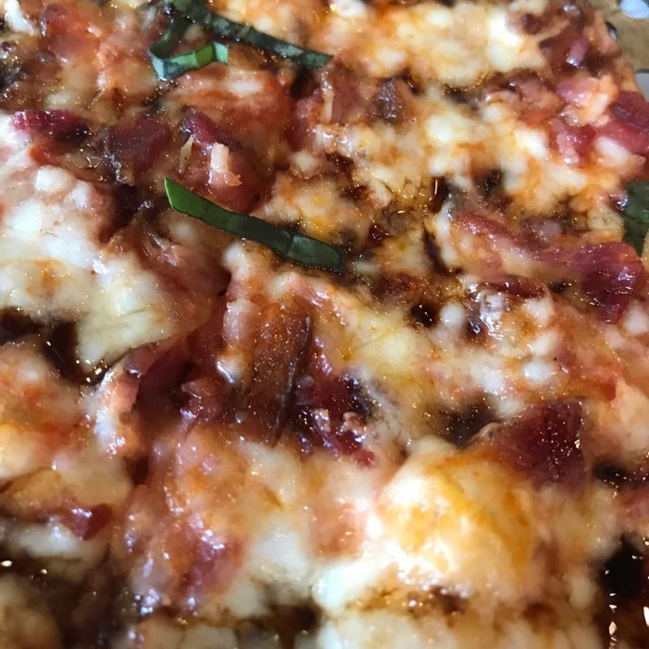 Pizzas Rusticas - Balsámica con Tocino