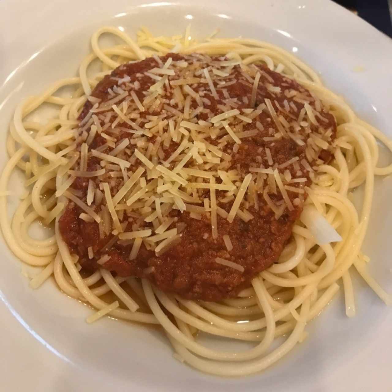 Spaguetti a la Bolognesa