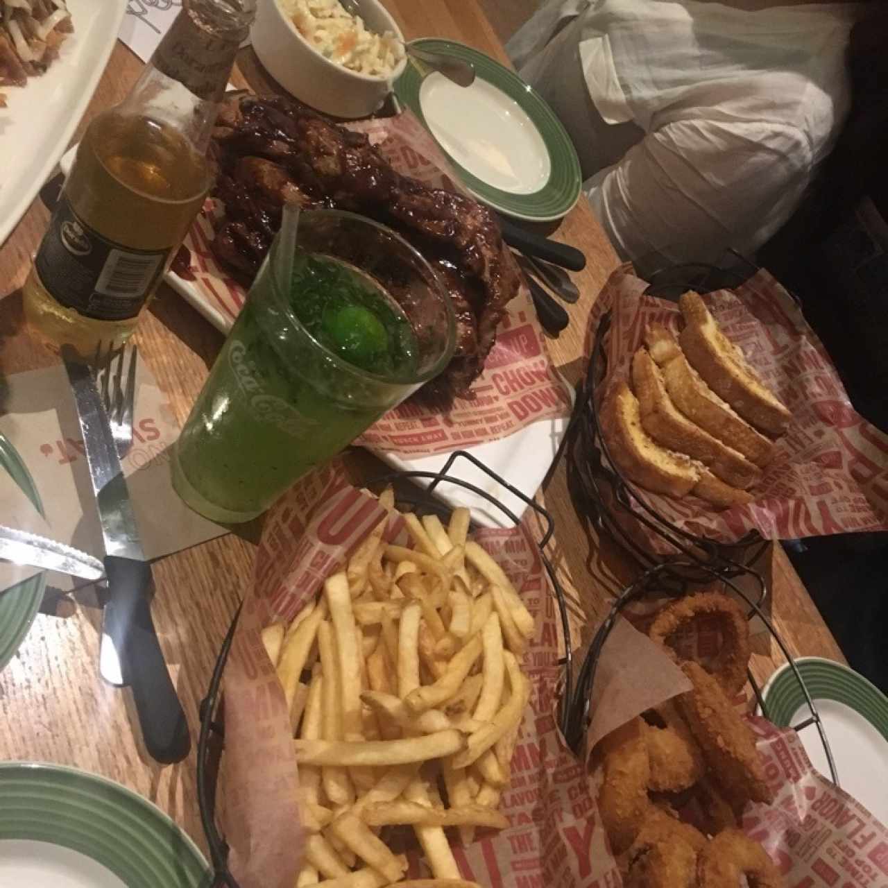 COSTILLAS - ApplebeeS Riblets. Basket
