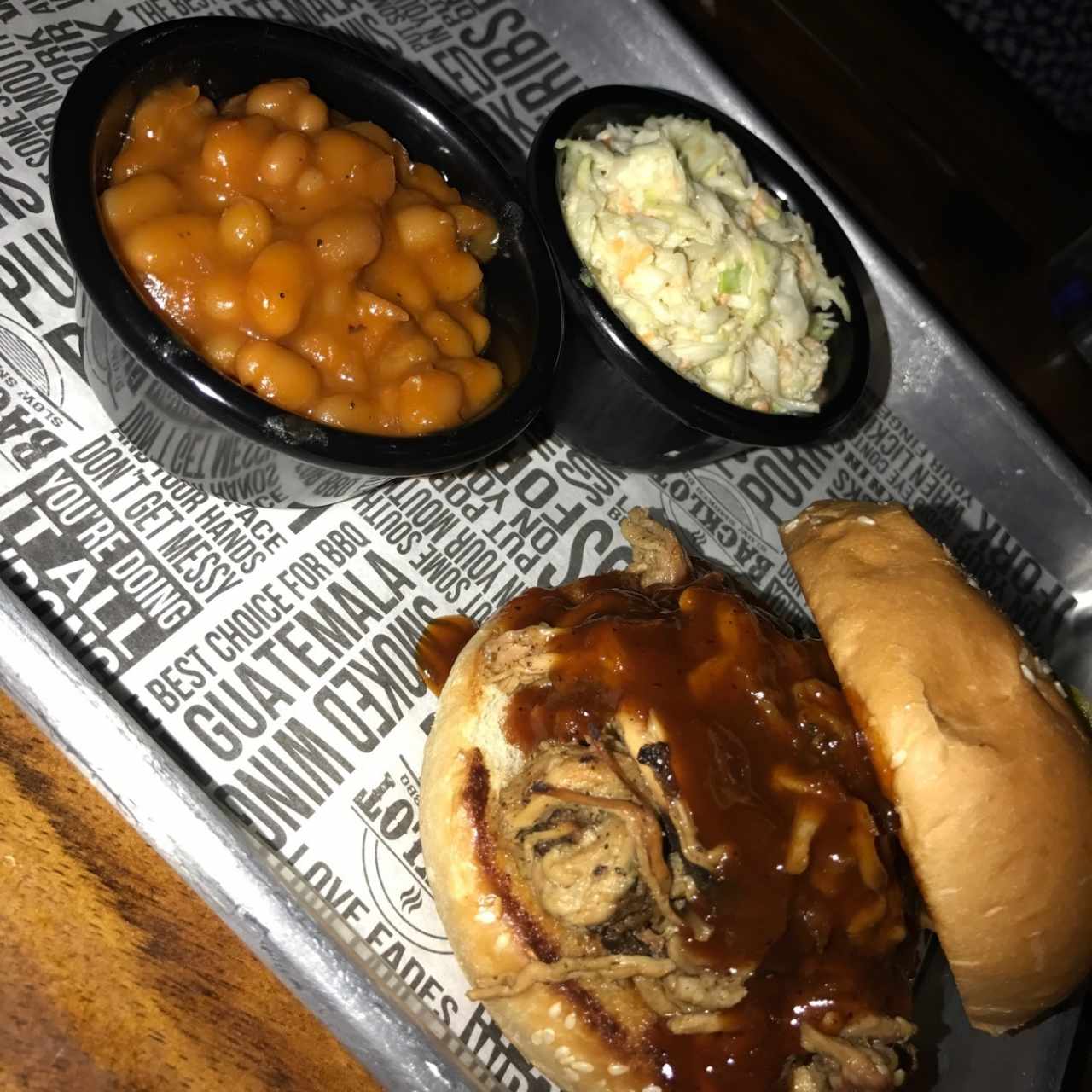 pulled pork sandwich 