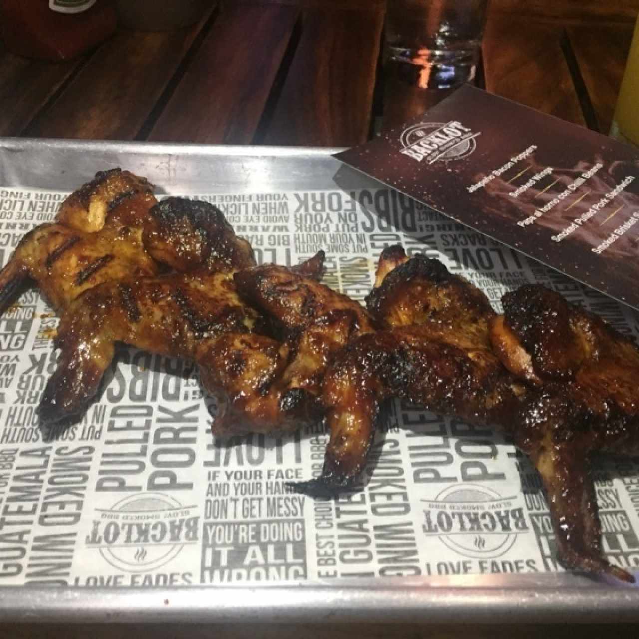 smoked wings