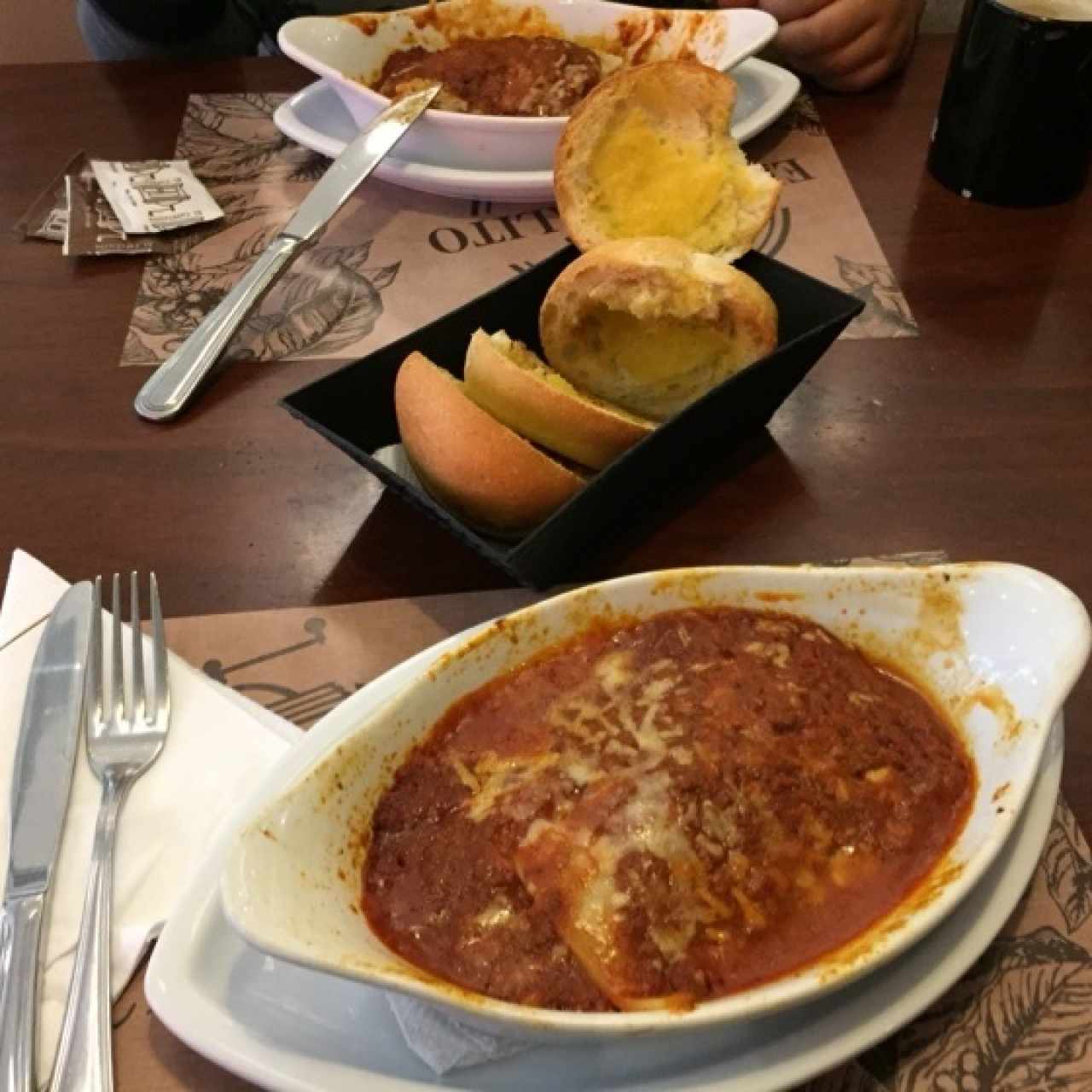 Lasagna boloñesa