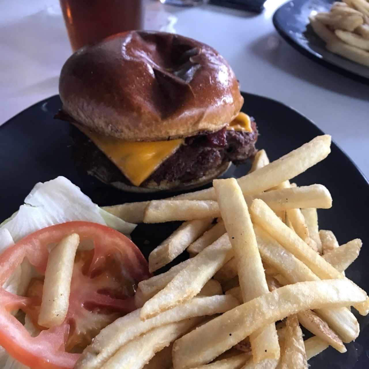 REAL BURGERS - Bacon Cheddar Burger