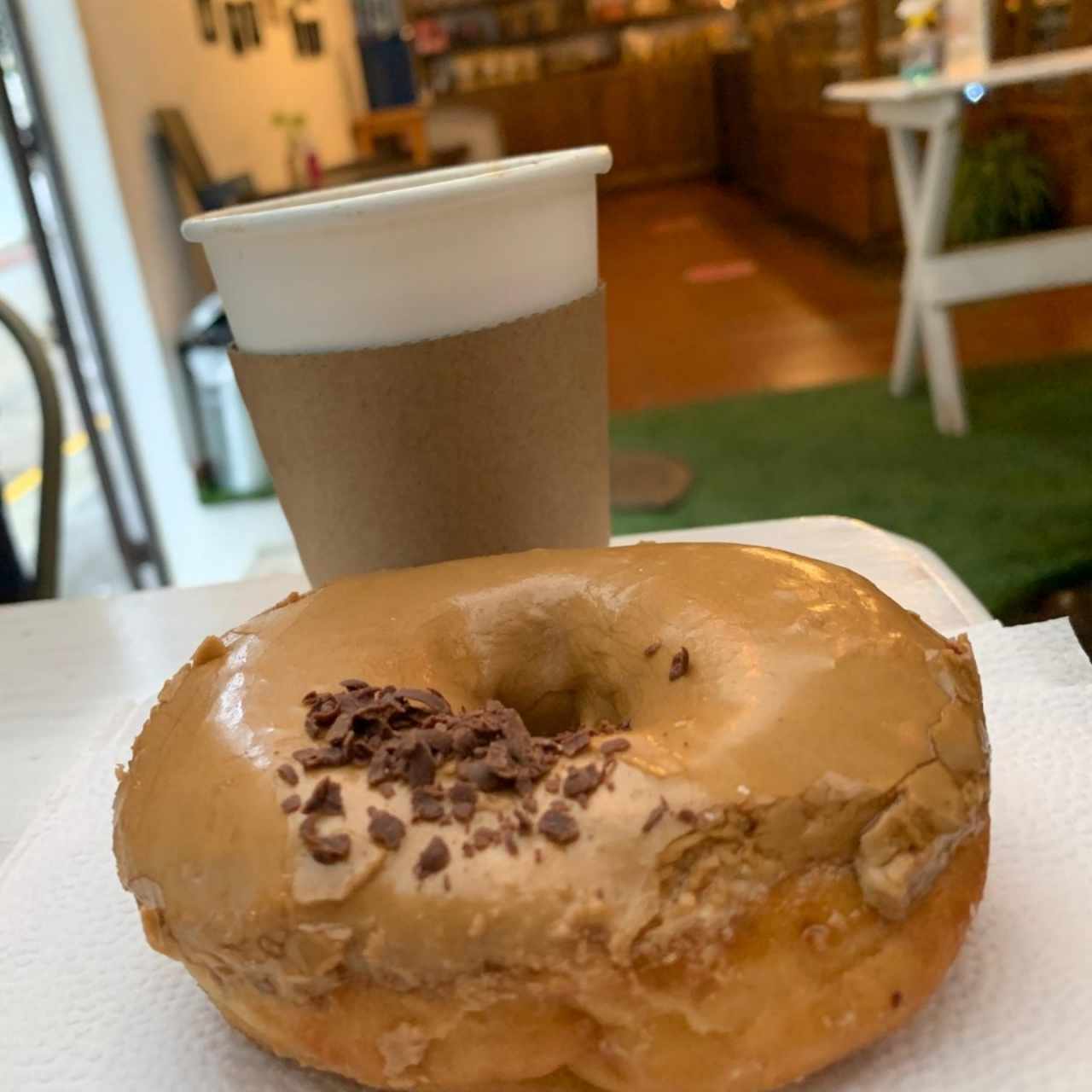 Glaseadas de Café con Ralladura de Chocolate