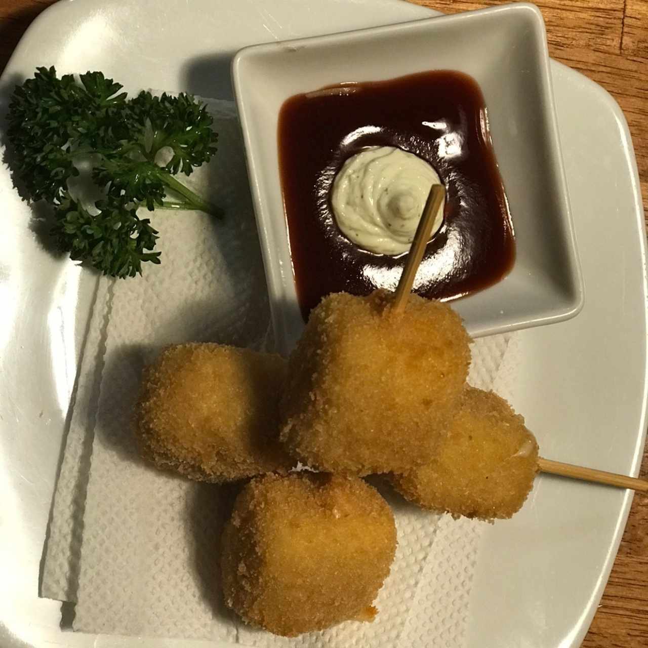Brochetas Kushiage - Kushiage de Queso