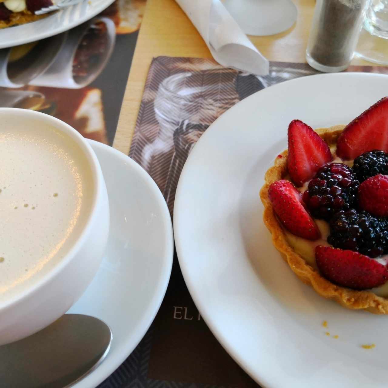 Tartaleta Frutos del Bosque y te chai