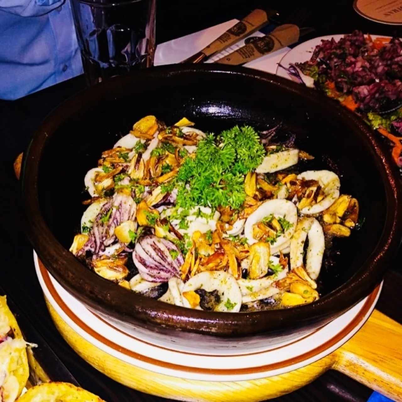 Calamares al ajillo