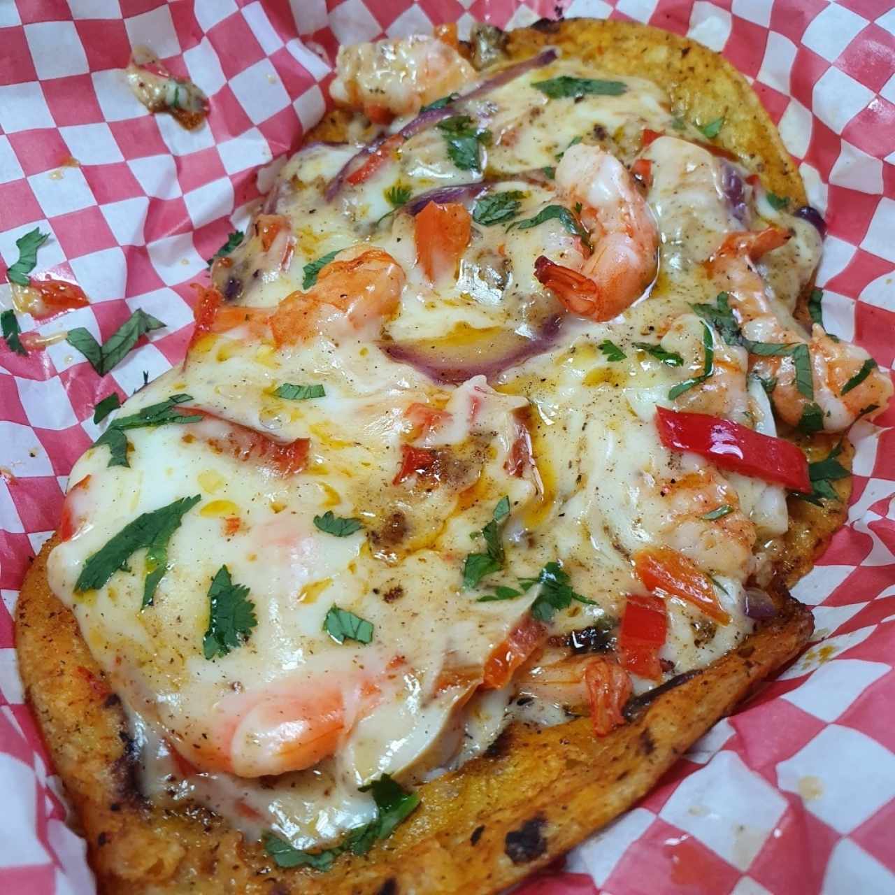 Tacos de camarón 