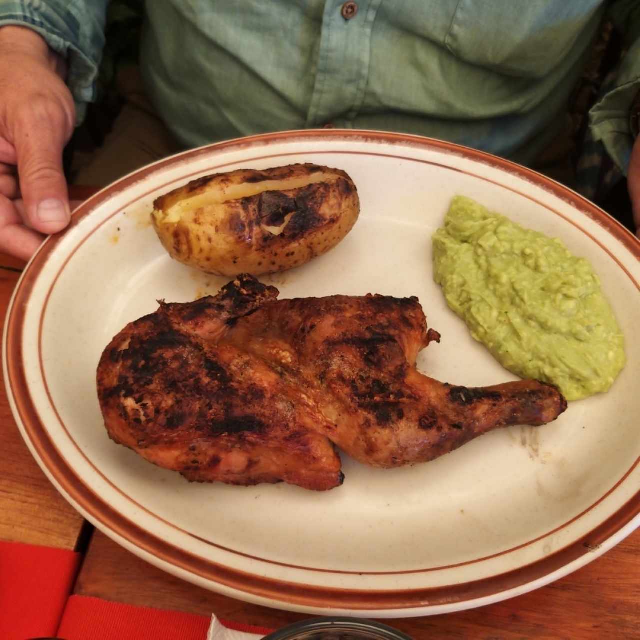 Filete de pollo a las brasas