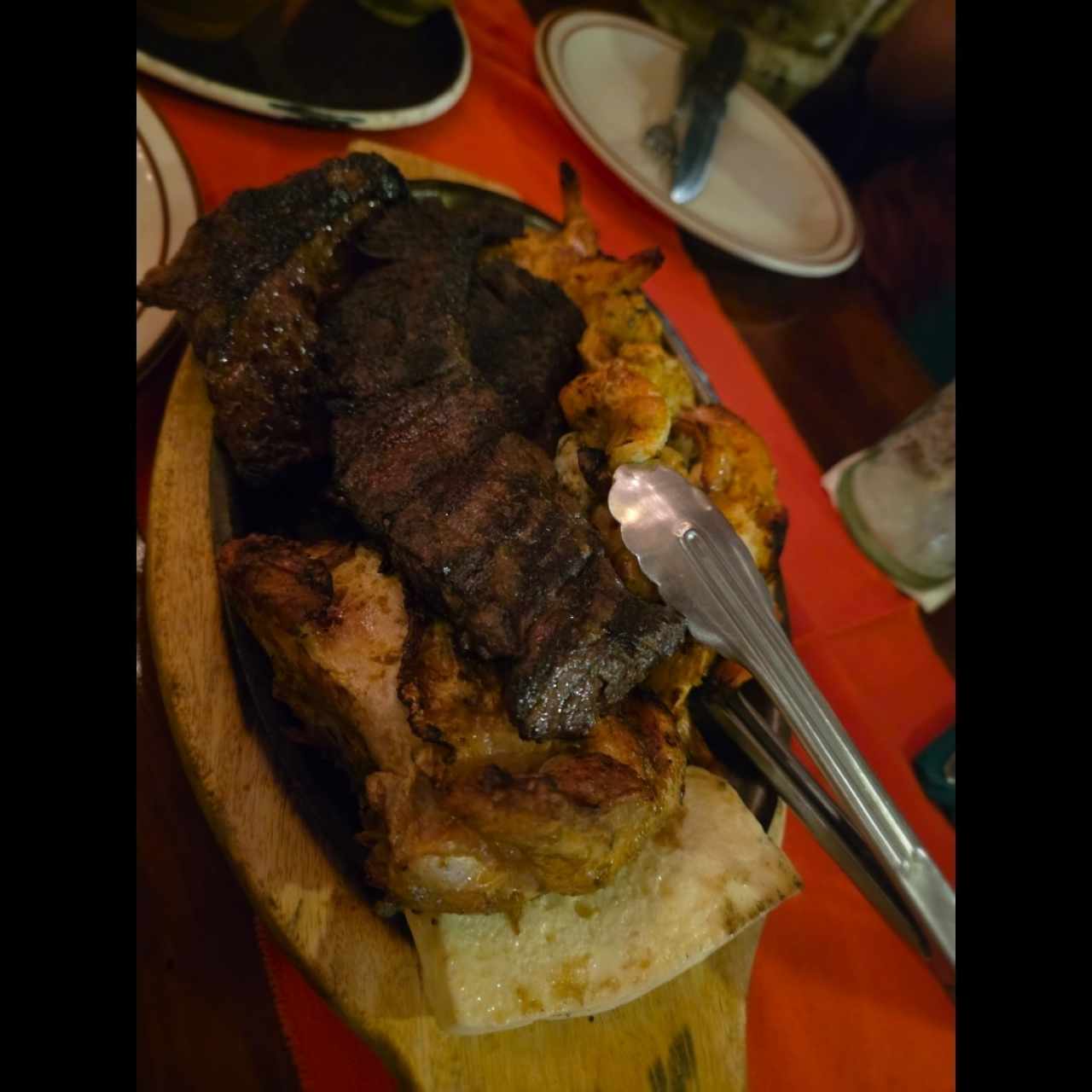 Parrillada premium para 3 personas
