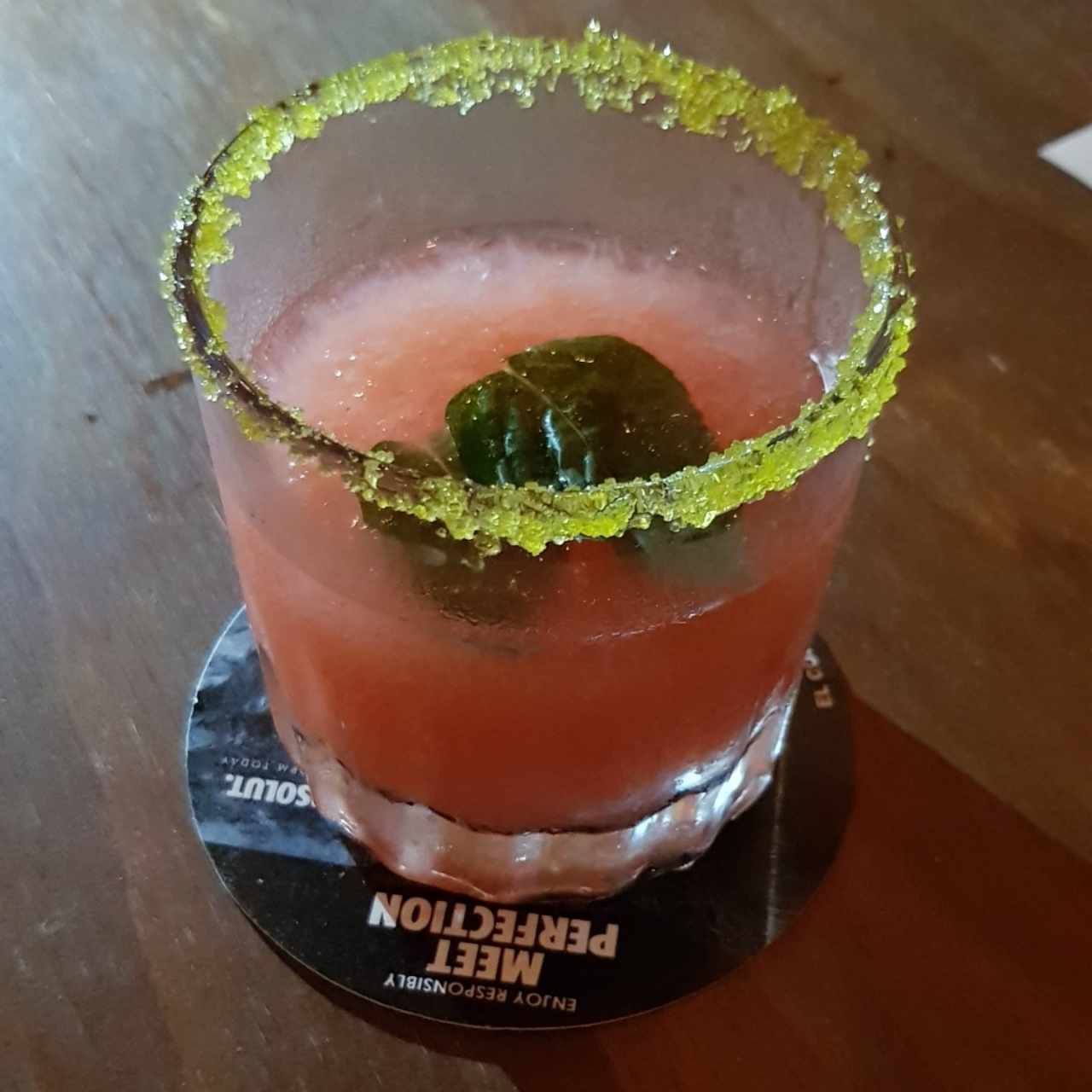 Frappé de guayaba y mezcal