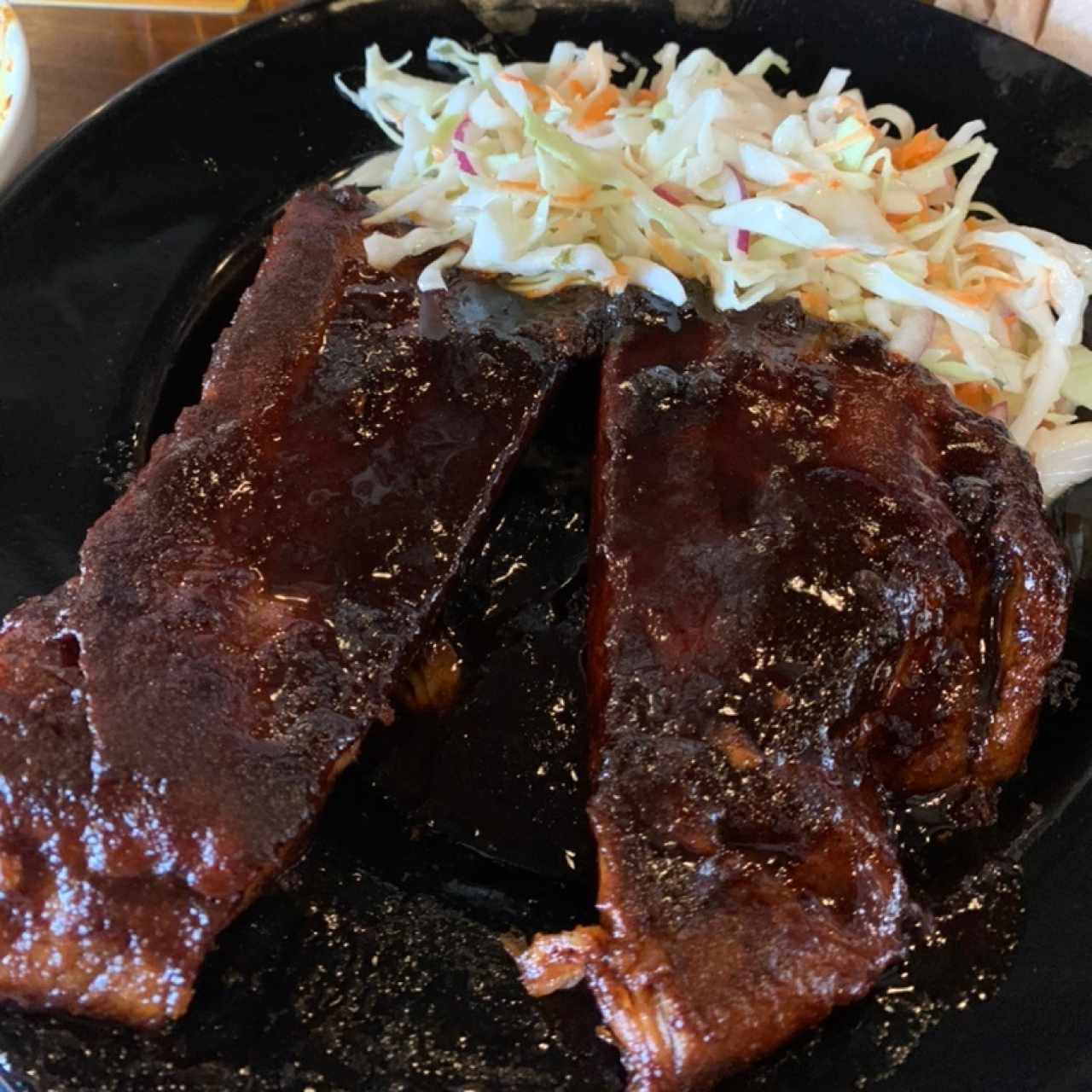 El platón de costillas
