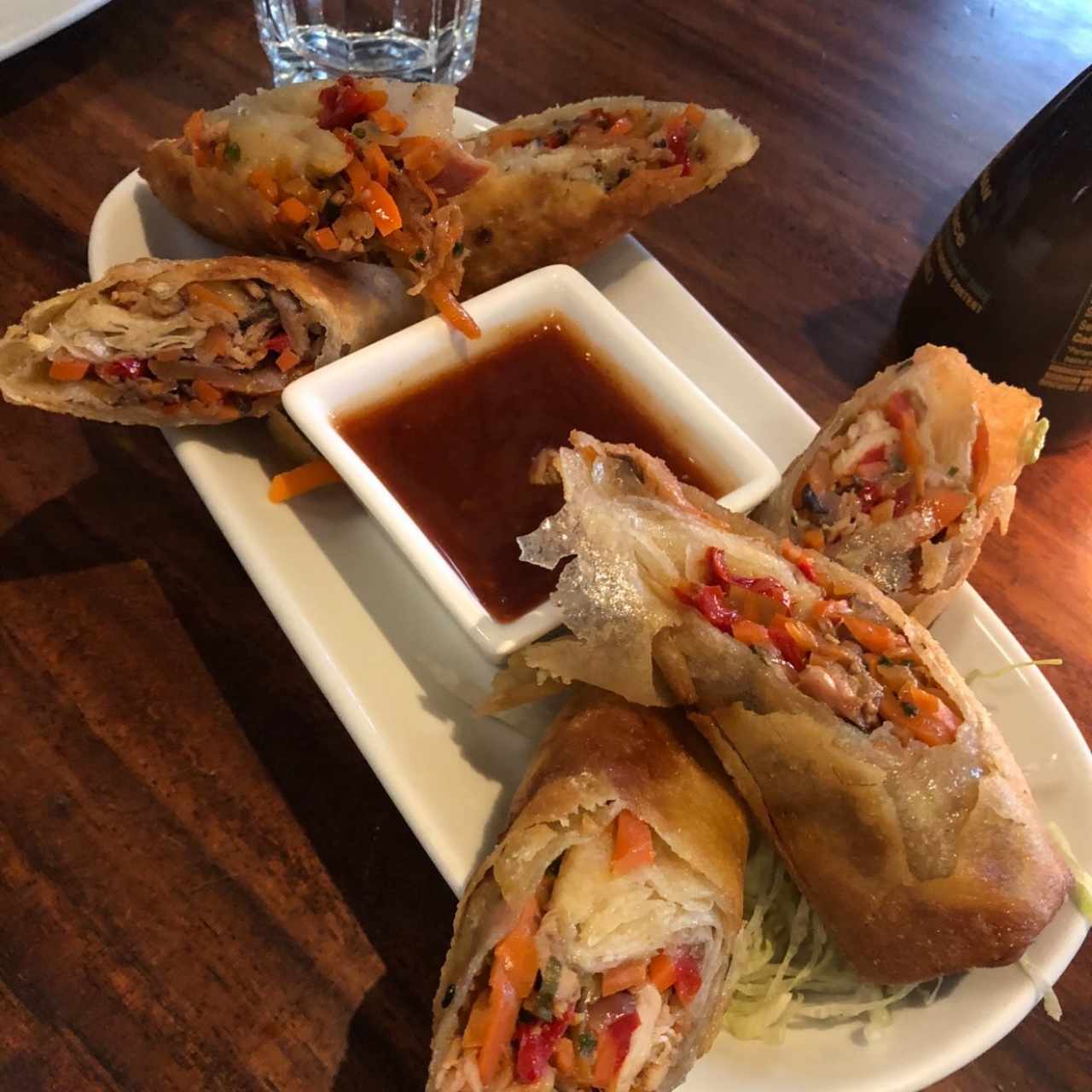 Spring Rolls con Shiitake