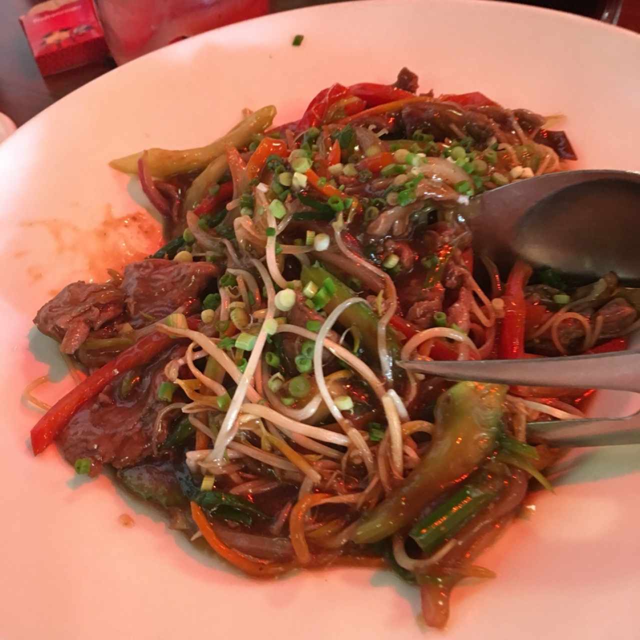Chow Mein de Carne