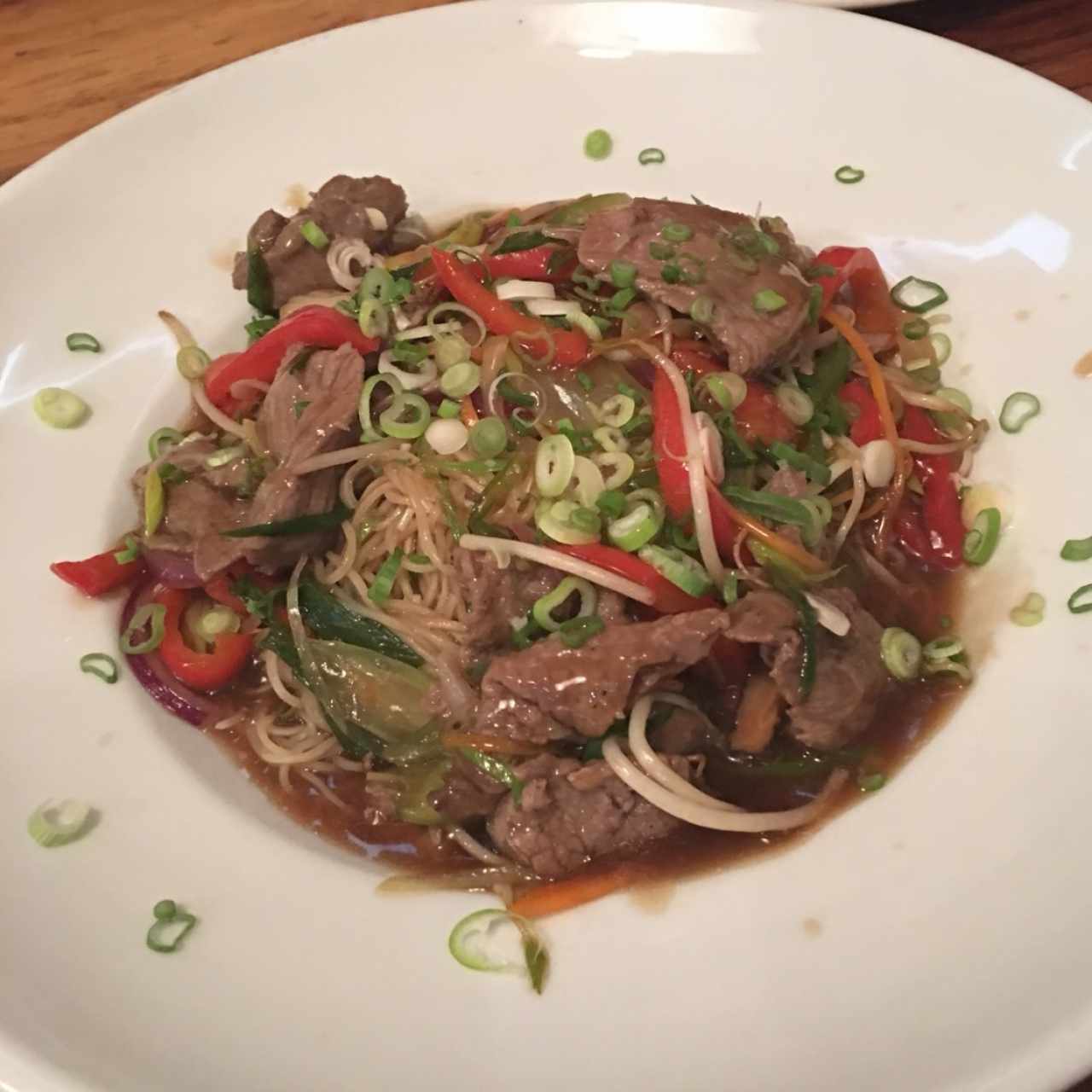 Chow Mein de Carne