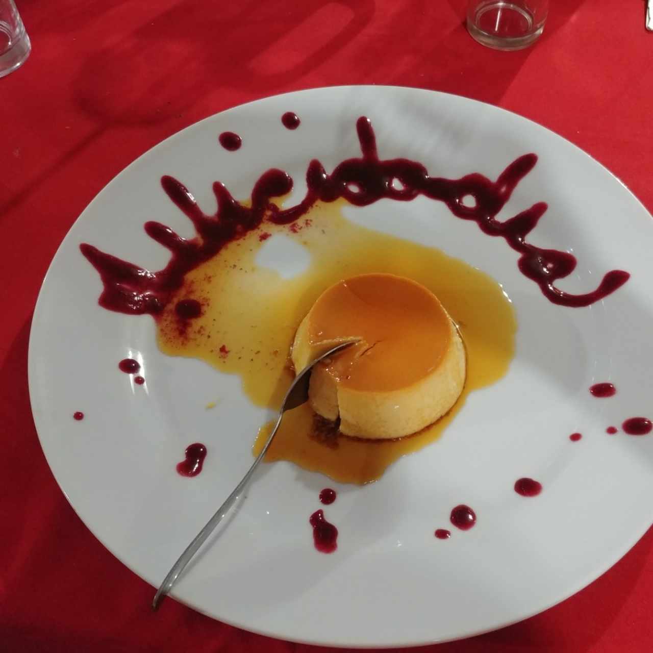 Postres - Flan de Caramelo