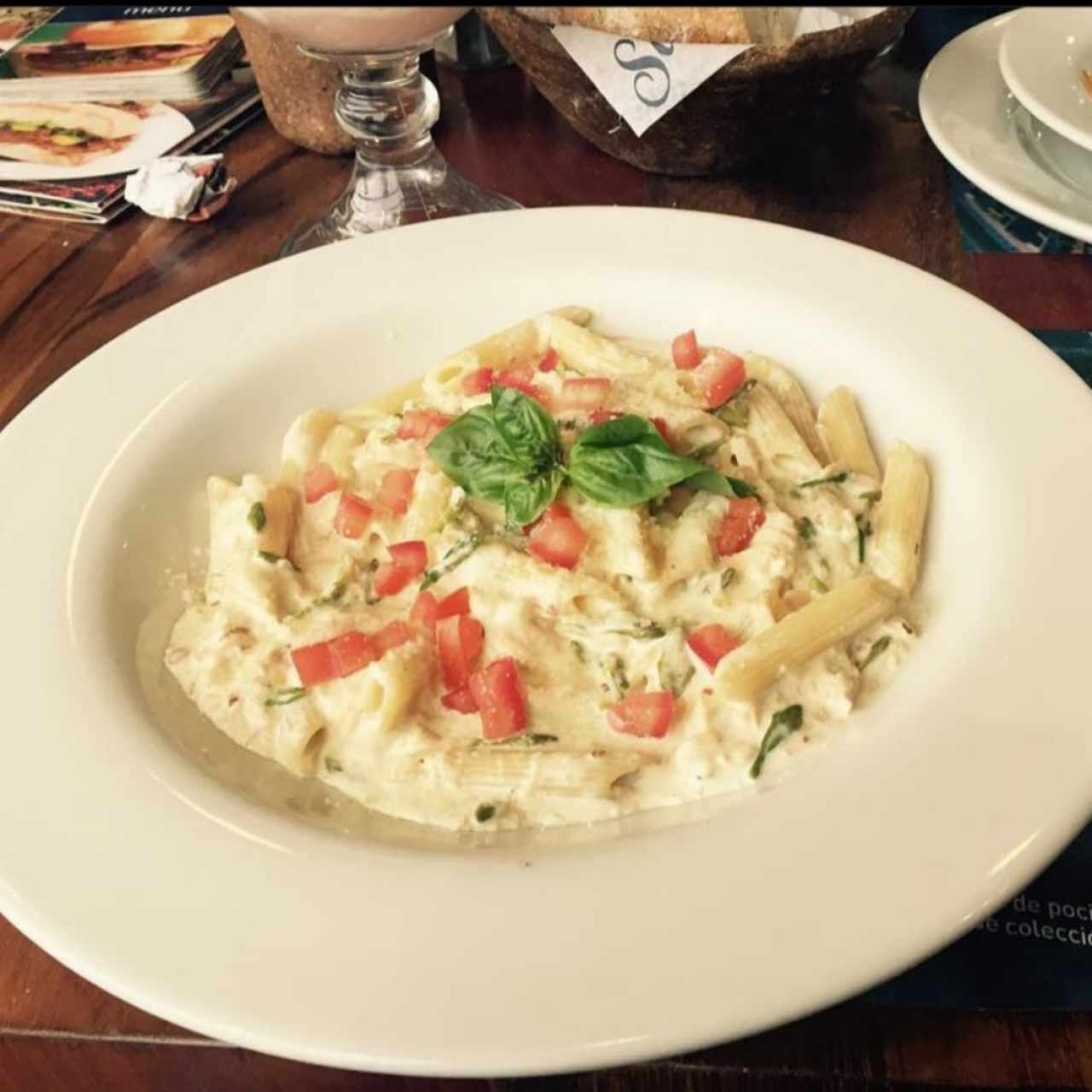 Pasta de Pollo y Loroco