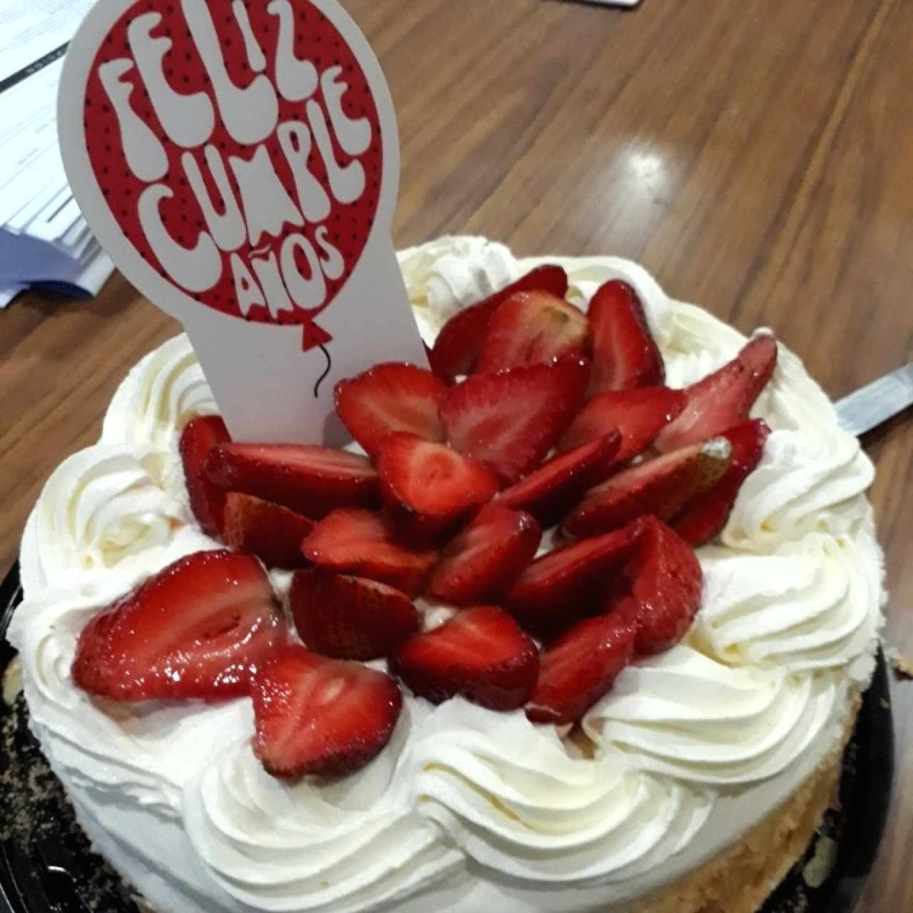 Fresas con Crema