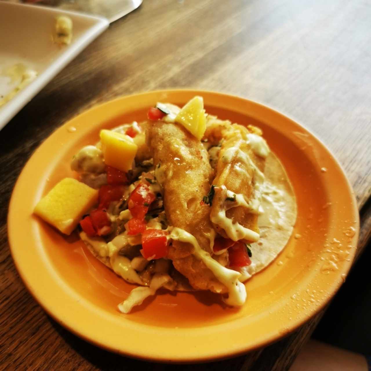 Tacos de pescado