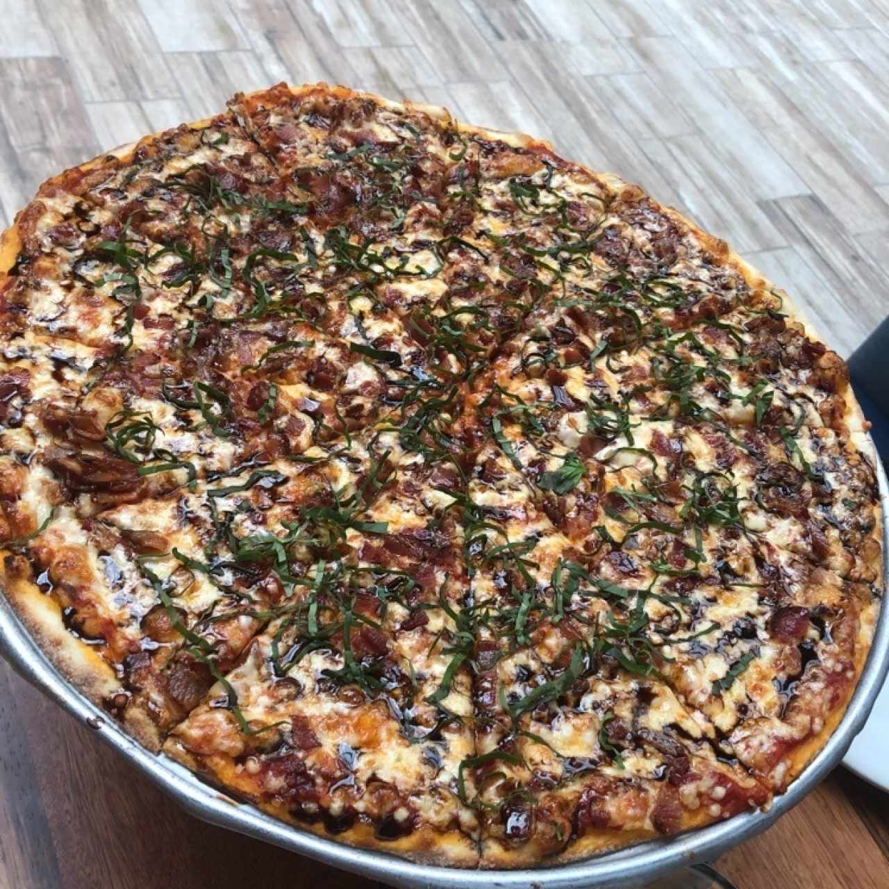 Pizzas Rusticas - Balsámica con Tocino