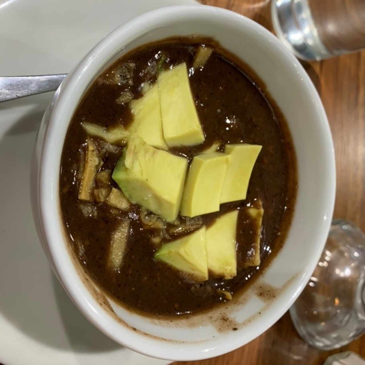 Sopa de Frijol al Albañil