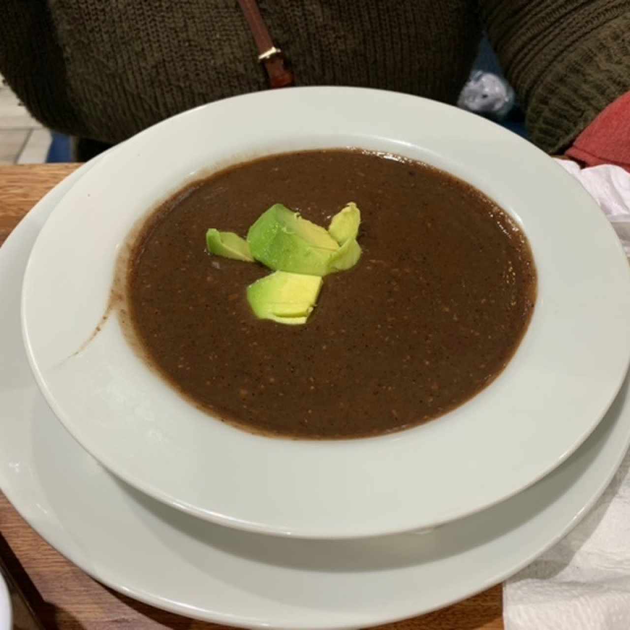 Sopa de Frijol al Albañil
