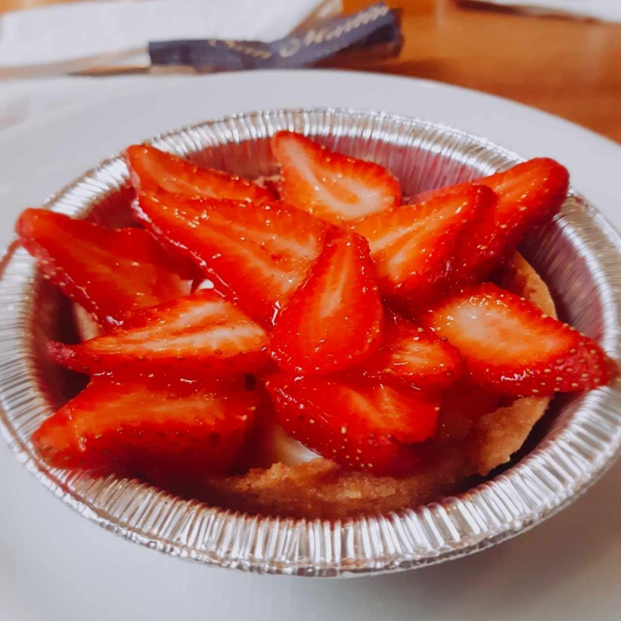 tartaleta de fresa 