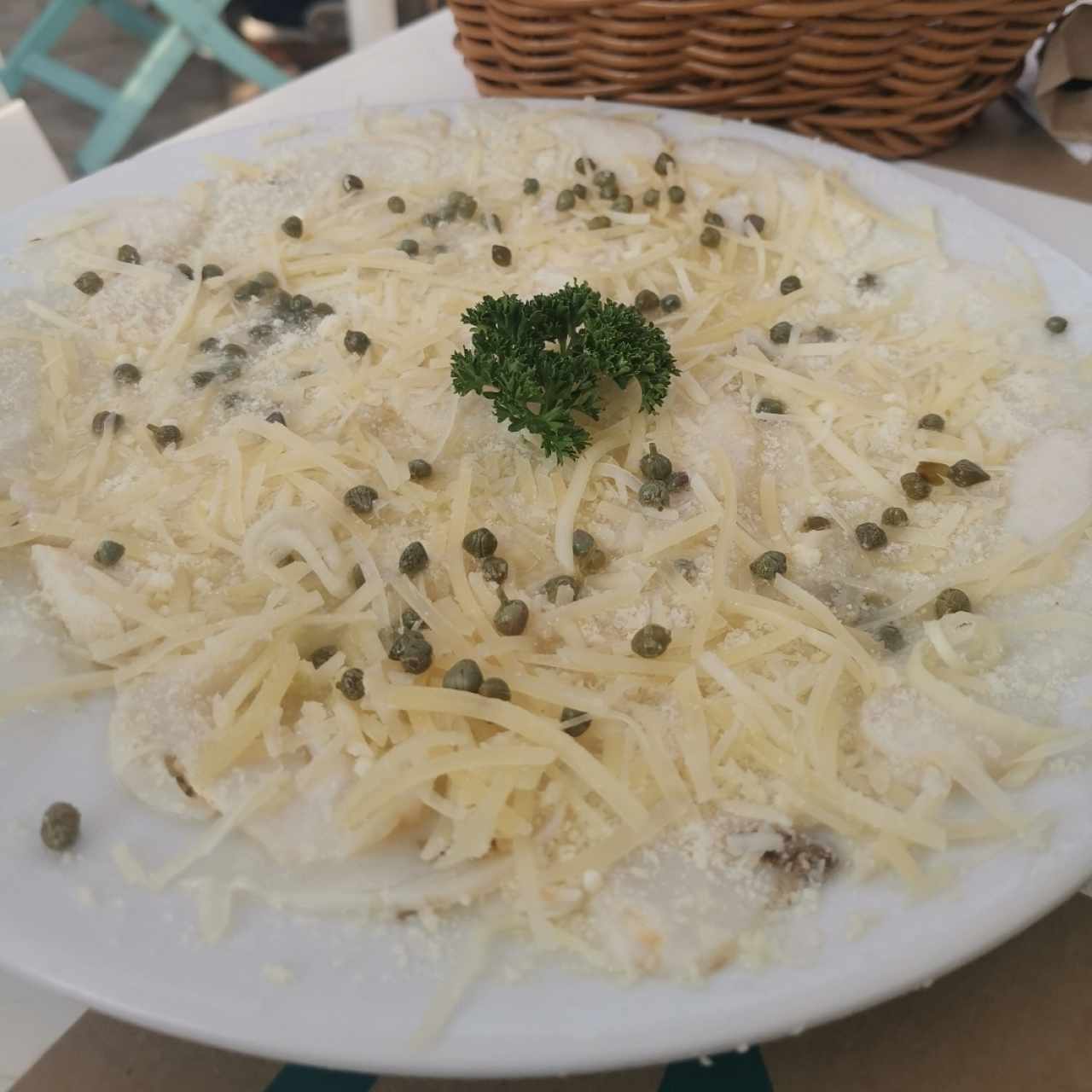 Entradas - Carpaccio de Caracol