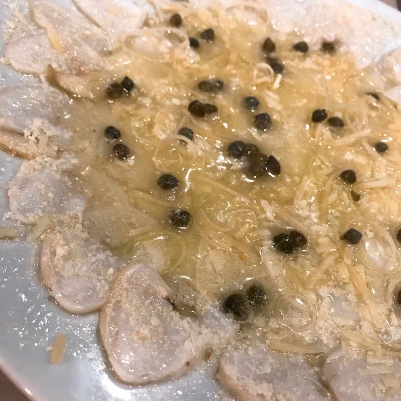 Carpaccio de caracol