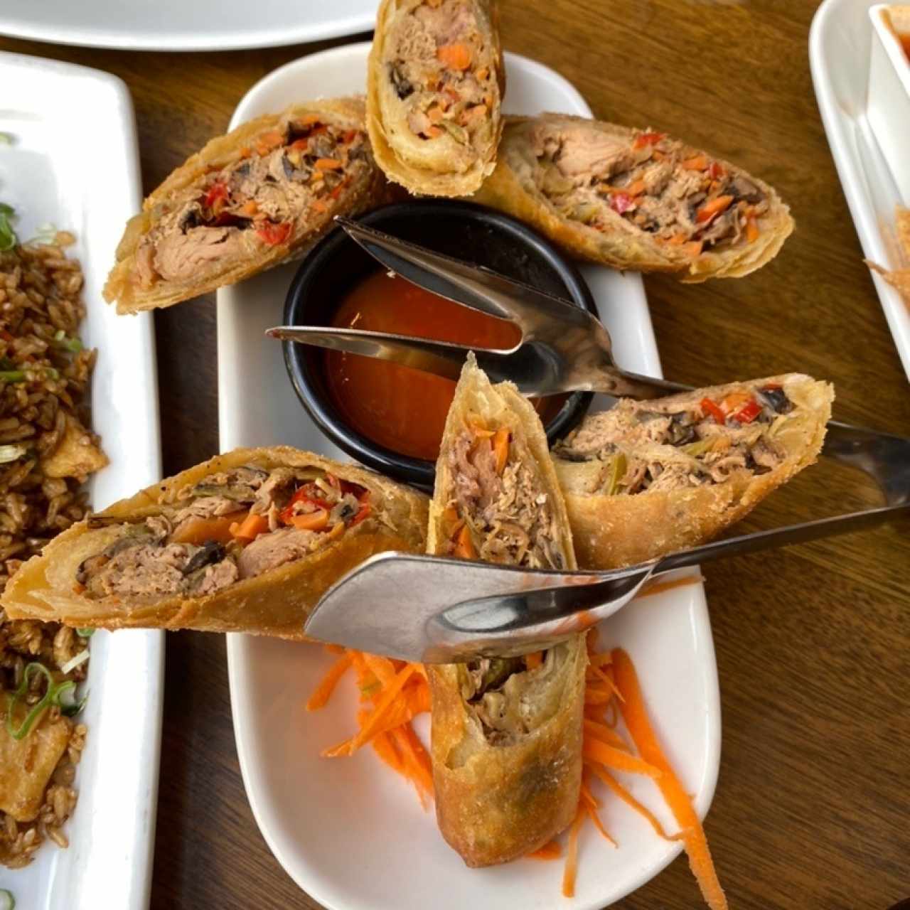 Spring Rolls de Pollo
