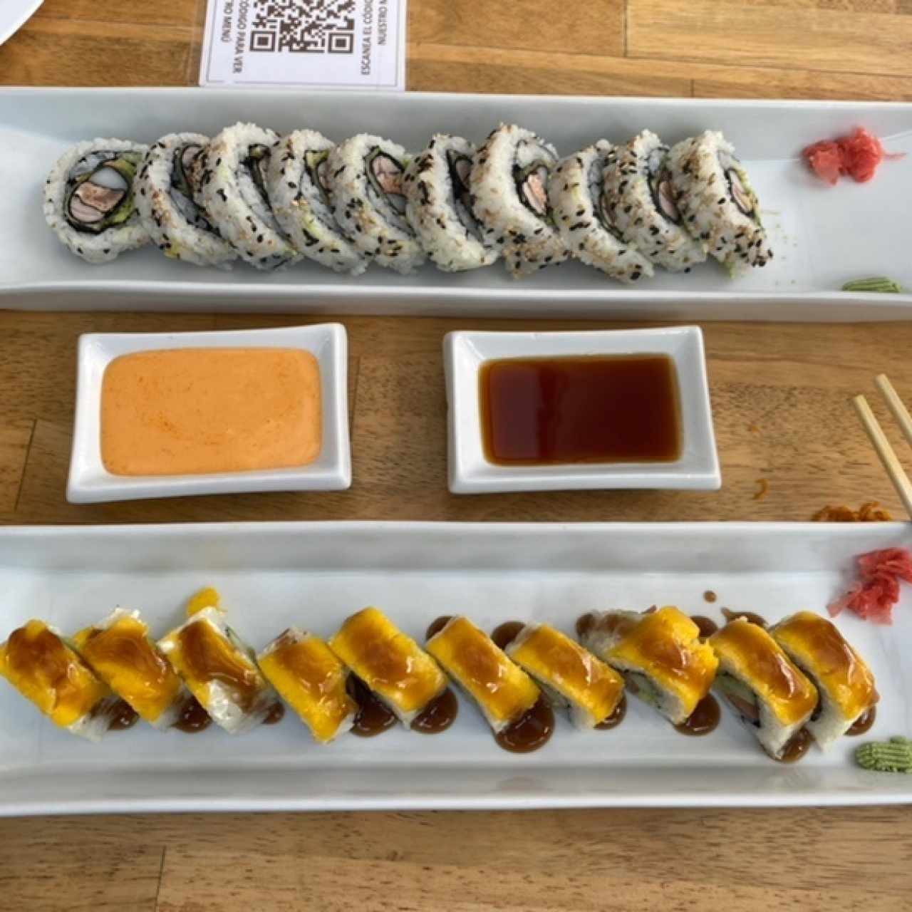 Con Mango - Chinísimo Roll y Ojo de tigre 